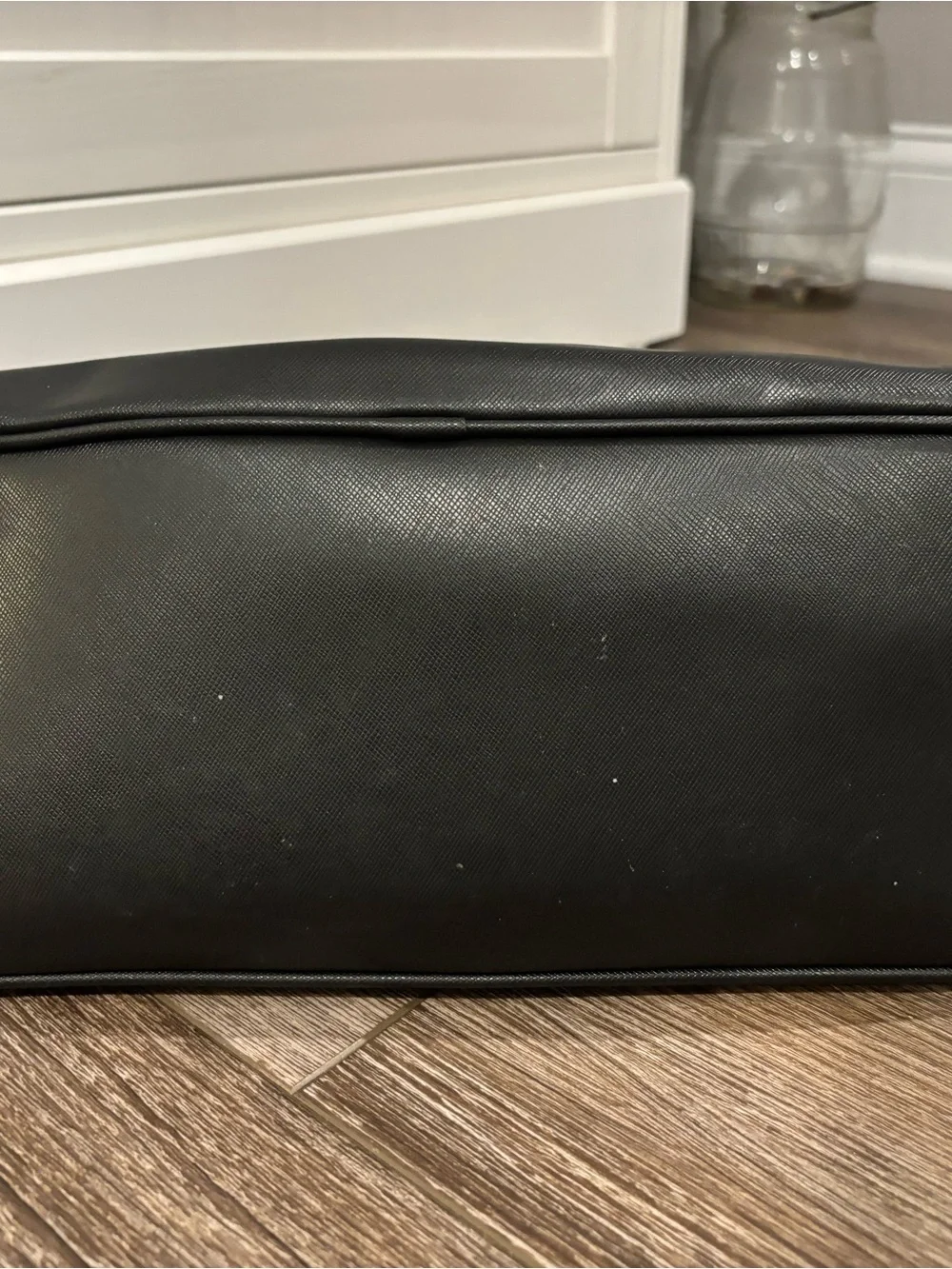 Saffiano leather dome satchel from the Coach Peyton collection